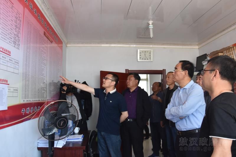 邱文博到长胜镇检查指导脱贫攻坚等工作